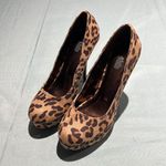Charlotte Russe Leopard Print Heels size 8. B56 Photo 2