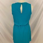 Maison Jules Maison‎ Jules turquoise polyester fit & flare sleeveless dress Photo 2