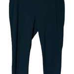 Maurice's Stretch Pull On Jewel Tone Textured Ankle Pants Size L Photo 0