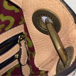 ORYANY Blush large cross body shoulder bag pebbled leather with chain accents Pink Photo 2