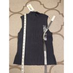 Calvin Klein Jeans  Soft Ribbed Knit Joggers & mockneck top gray SET, size M, NWT Photo 9