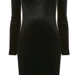 Topshop  VELVET MATERNITY DRESS Photo 0