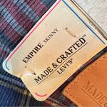 Levi's Levi’s Made & Crafted Skinny Plaid Check Corduroy Pants Photo 7