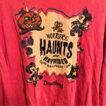 Disneyland Halloween 2023 Sweatshirt Pink XL Photo 5