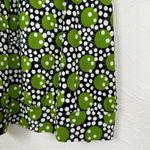 Joseph Ribkoff  Green & White Retro Print Sleeveless Blouse Womens 4 Halter Top Photo 1