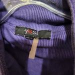 Yest Acubi Hippie Eclectic Mori Girl Lagenlook Purple Ruffled Hoodie Size Small Photo 6