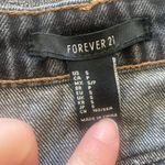 Forever 21 Distressed Denim Jean Skirt Photo 3