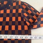 Morine Compte Marant checkered wool blend cardigan sweater size Small Photo 8