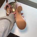 Steve Madden  Pink Velvet Platform Heels Photo 1