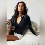 Free People | ‘Summer Slumbers’ Navy Bodysuit Photo 4