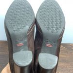 Clarks Artisan Women's Leather Upper Slip On Block Heel Pump Brown Size 9 Photo 9