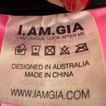 I am gia I.AM.GIA Virgo Strappy Bodysuit in Neon Hot Pink size Small $80 Photo 11