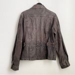 SCULLY Genuine Leather Brown Vintage Look Distressed Topstitch Leather Jacket Size undefined Photo 5