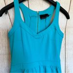 Cynthia Rowley Teal Blue Casual Midi Dress Size XS Photo 4