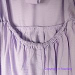 Eloquii New!  Tie Back Mini Dress Lavender Pastel‎ Lilac  18/20 Photo 13