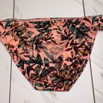 Athleta NWT $64 Aqualuxe Pink Floral Print Strappy Bottom UPF50+ XL Photo 2
