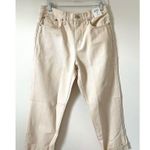 J.Crew High Rise Slouchy Boyfriend Denim Jeans Bone Cream Size 24 NEW Photo 1