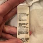 Free People  Lola Embroidered Mini Dress Stripe Low Back Tiered Cotton Large Photo 8