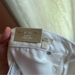 Madewell  Curvy Kick Out Crop Jean Flare Denim‎ Pure White NWT Size 31 Photo 7