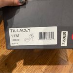 Tahari  Lacey Slingback Peep Toe Stiletto Heel Pumps Black Women Size 11M Photo 9
