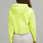 Lululemon  loungeful cropped hoodie electric lemon Photo 1
