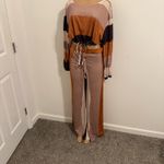 Taragel. Rich Auntie Stripe Pant Set - Curvaceous Boutique Photo 2