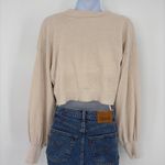 House Of CB London Crop Cardigan Bandeau Set Cream S Fluffy Feminine Romantic Photo 8