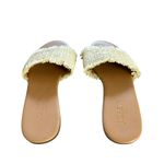 J.Crew Raffia Slide Sandals In Natural Color Womens Size 7 Photo 3