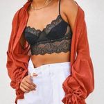 We The Free  'Call You Mine' Terracotta Button-Up Shirt Photo 1