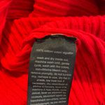 Tommy Hilfiger  Red Cable Knit Sweater with striped neckline for Americana feel Photo 5