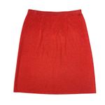 Misook  Red-Orange Skirt Photo 1