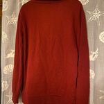 Forever 21 Maroon Burgundy Asymmetrical Quarter Zip Sweatshirt Photo 3