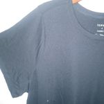 Torrid  4X Classic Tee Black Plain Crew Neck Short Sleeved Plus Photo 2