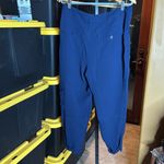 Trina Turk Navy Blue Barrier Islands Cargo Jogger Ankle Pants Size 10 Photo 12