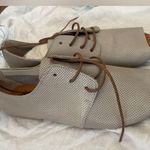 Maison Martin Margiela Women's Gray Perforated Shoes Size 5 Photo 1