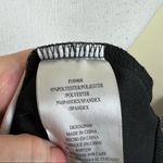 Almost Famous  Ruched Sleeveless Halter Dress Black White Medium NWT Photo 9