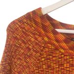 Hannah Xl 3/4 sleeve stretch crew neck orange Photo 3