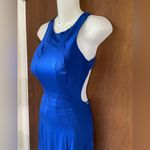 Jovani JVN  royal blue open back dress Photo 6