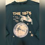 The 1975 at their very best tour 2023 green graphic crewneck women’s medium Photo 2