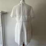 Ted Baker  London 12 White Dress Allara Cocktail Mini Semi Formal Large Lace Boho Photo 10