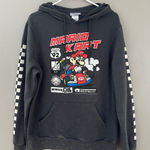 Nintendo  MarioKart Gaming Sweatshirt Hoodie Pullover Gray Size Medium Photo 0