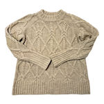 H&M  Super Oversized Cable Knit Wool Blend Sweater Photo 0