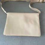 Fred Hayman Beverly Hills handbag convertible clutch beige leather Vintage Photo 5