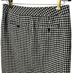 Eddie Bauer NEW Eddie Baeur Ivory Black Check Wool Blend Holiday Skirt Cozy Capsule Chic 6 Photo 5