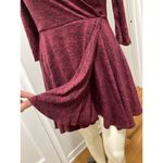 Kimchi Blue fits like medium burgundy red fit and flare dress open cut size tag Photo 5