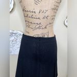 Esprit  Pleated School Girl Look Black & Metallic Thread Skirt Size 9/10 Photo 14