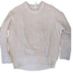 Athleta coconut cascades wool blend cream crew neck sweater XS Photo 0