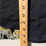 JODIFL  Black Leopard Dolman Half Sleeve Top Oversized 1X Cheetah Animal Boho Photo 1