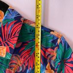 J. McLaughlin  Multicolor Floral Leaf Long Sleeve Button Down Women's size Medium Photo 6