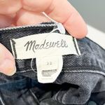 Madewell  Denim Mid Rise Maxi Front Slit Jean Skirt in Lunar Wash Black 32 / 14 Photo 1